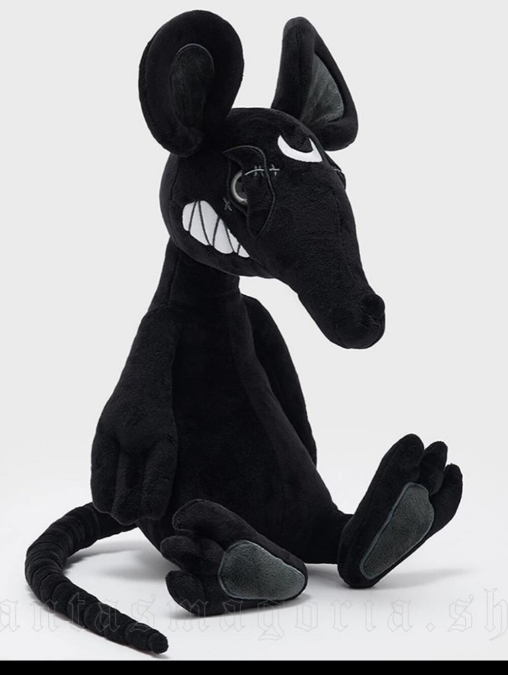 Killstar Kreeptures Rattus Gothic Black Rat Plush